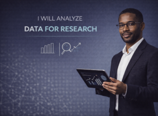 I will analyze data for research
