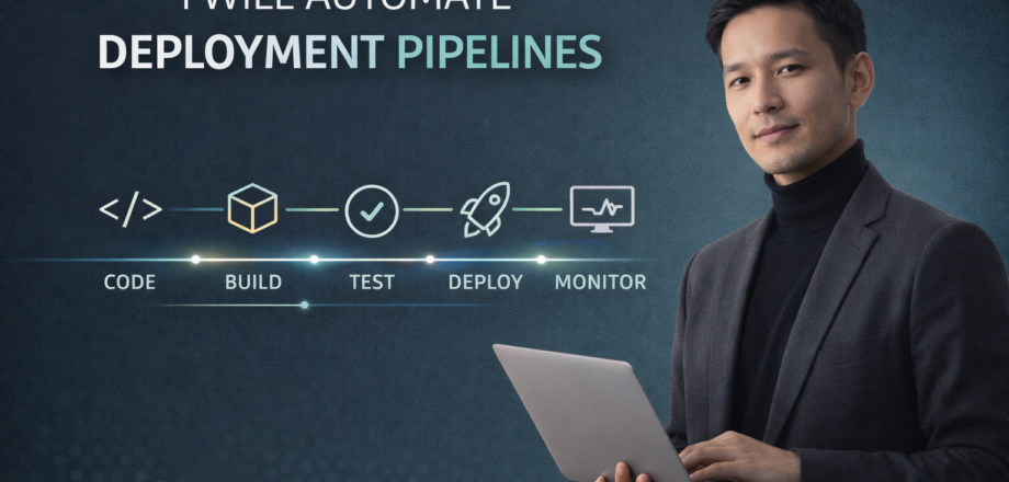 I will automate deployment pipelines
