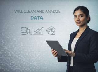 I will clean and analyze data