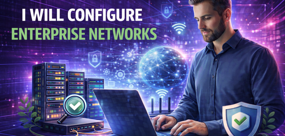 I will configure enterprise network