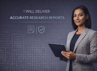 I will deliver accurate research reports3