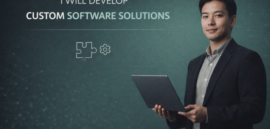 I will develop custom software solutions