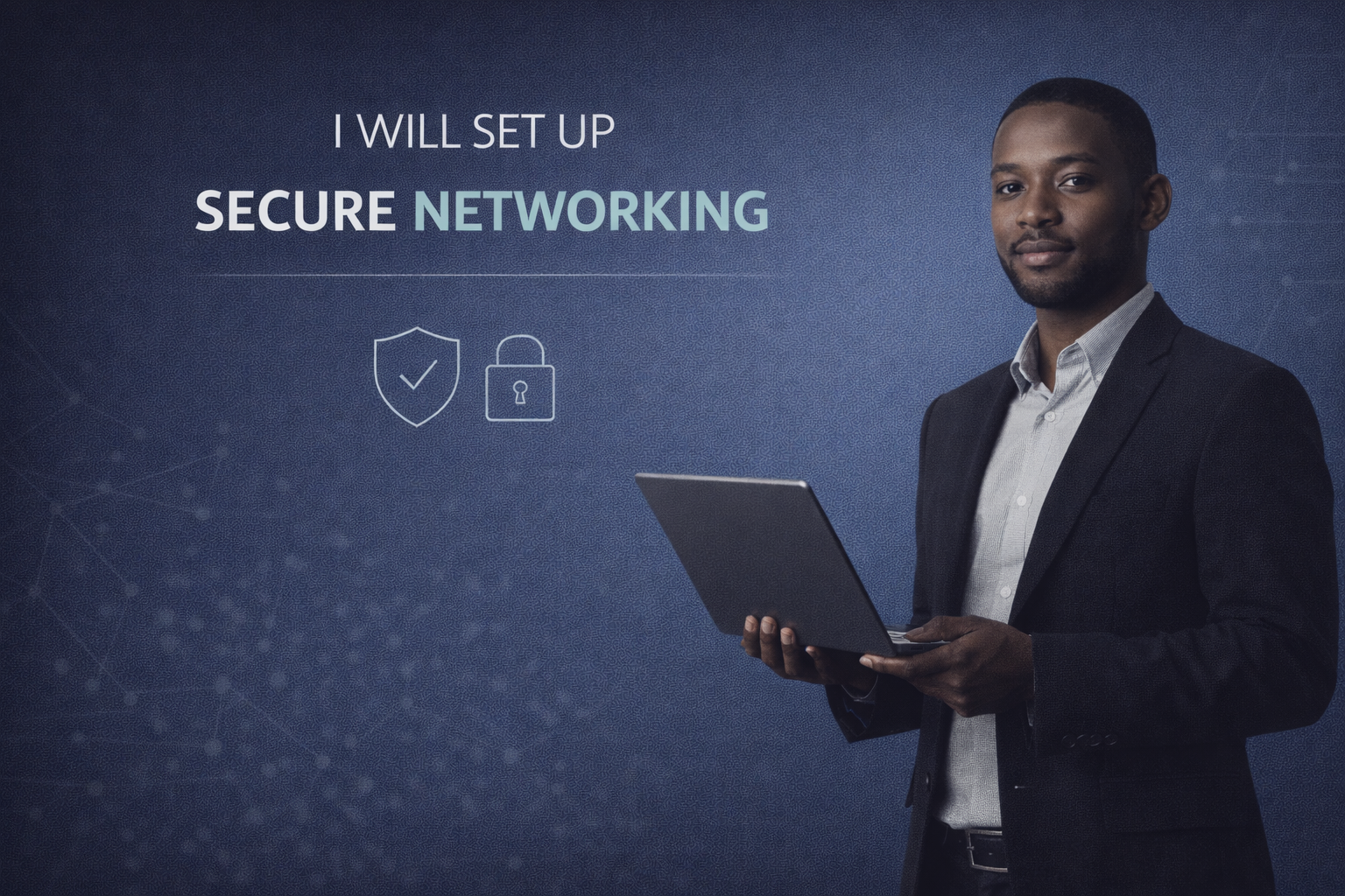I will set up secure networking