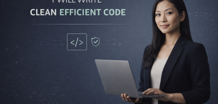 I will write clean efficient code