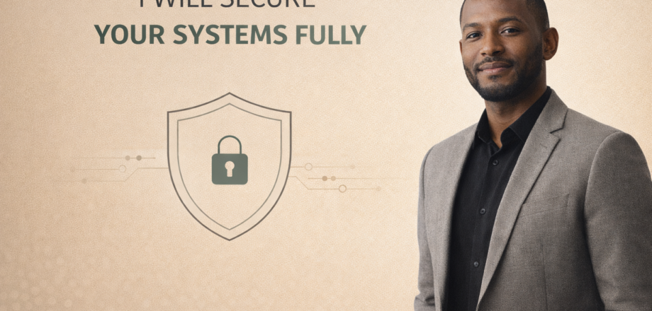 Select I will secure your systems