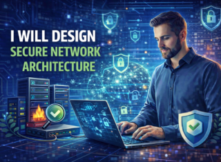 I will design secure network architecture